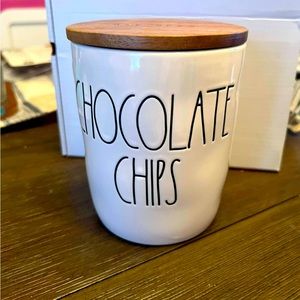 Rae Dunn Chocolate Chip Canister
